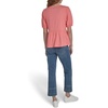 image:imageNautica Womens Short Sleeve Peplum Solid Bow Detail TopBloom