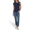 image:imageNautica Womens Sleeveless Twist Tie Soft Solid TopNight Sky
