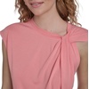 image:imageNautica Womens Sleeveless Twist Tie Soft Solid TopPeony