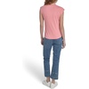 image:imageNautica Womens Sleeveless Twist Tie Soft Solid TopPeony