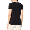 image:imageNautica Womens Solid VNeck Short Sleeve TShirt ShirtBlack