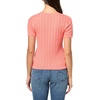 image:imageNautica Womens Solid VNeck Short Sleeve TShirt ShirtBloom