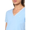 image:imageNautica Womens Solid VNeck Short Sleeve TShirt ShirtBreeze