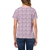 image:imageNautica Womens Solid VNeck Short Sleeve TShirt ShirtCamilla Rose Multi