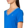 image:imageNautica Womens Solid VNeck Short Sleeve TShirt ShirtCerulean