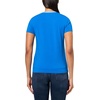 image:imageNautica Womens Solid VNeck Short Sleeve TShirt ShirtCerulean Blue