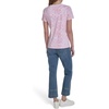 image:imageNautica Womens Solid VNeck Short Sleeve TShirt ShirtEnglish Rose Multi