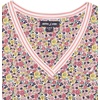 image:imageNautica Womens Solid VNeck Short Sleeve TShirt ShirtMango Multi