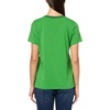 image:imageNautica Womens Solid VNeck Short Sleeve TShirt ShirtNew Leaf
