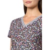 image:imageNautica Womens Solid VNeck Short Sleeve TShirt ShirtNight Sky Multi