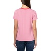 image:imageNautica Womens Solid VNeck Short Sleeve TShirt ShirtRosetteBright White