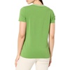 image:imageNautica Womens Solid VNeck Short Sleeve TShirt ShirtSalted Lime