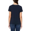 image:imageNautica Womens Solid VNeck Short Sleeve TShirt ShirtSky Captain