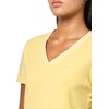 image:imageNautica Womens Solid VNeck Short Sleeve TShirt ShirtSnapdragon