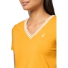 image:imageNautica Womens Solid VNeck Short Sleeve TShirt ShirtSunflower