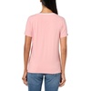 image:imageNautica Womens Solid VNeck Short Sleeve TShirtBridal Rose