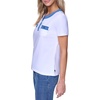 image:imageNautica Womens Solid VNeck Short Sleeve TShirtBright White