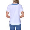 image:imageNautica Womens Solid VNeck Short Sleeve TShirtBright White