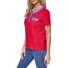 image:imageNautica Womens Solid VNeck Short Sleeve TShirtScarlet