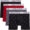 image:imageNautica Mens 4 Pack Micro Boxer BriefsBlackNautica RedSail Lead WhiteSail Black White