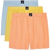 Blue/Yellow/Peach