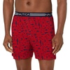 image:imageNautica Mens Classic Cotton Loose Knit BoxerCrittersNautica Red