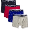 Nautica Red/Heather Grey/Orcas/Sail Print