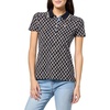 image:imageNautica Womens Polo Short Sleeve Button Placket PoloNight Sky Multi