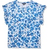 image:imageNautica Womens Short Sleeve Cotton Solid TopBright White Multi