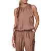 image:imageNautica Womens Short Sleeve Linen Blend Button Up Collared Camp ShirtBarley