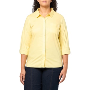 image:imageNautica Womens Button Front Long Sleeve Roll Tab ShirtSunshine