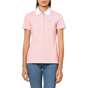 image:imageNautica Womens Short Sleeve Cotton Polo ShirtBloomBright White