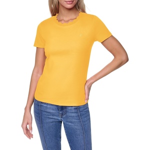 image:imageNautica Womens Short Sleeve Crew Neckline TShirtDeep Maize