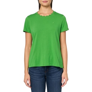 image:imageNautica Womens Short Sleeve Crew Neckline TShirtNew Leaf