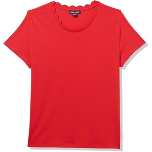 image:imageNautica Womens Short Sleeve Crew Neckline TShirtScarlet